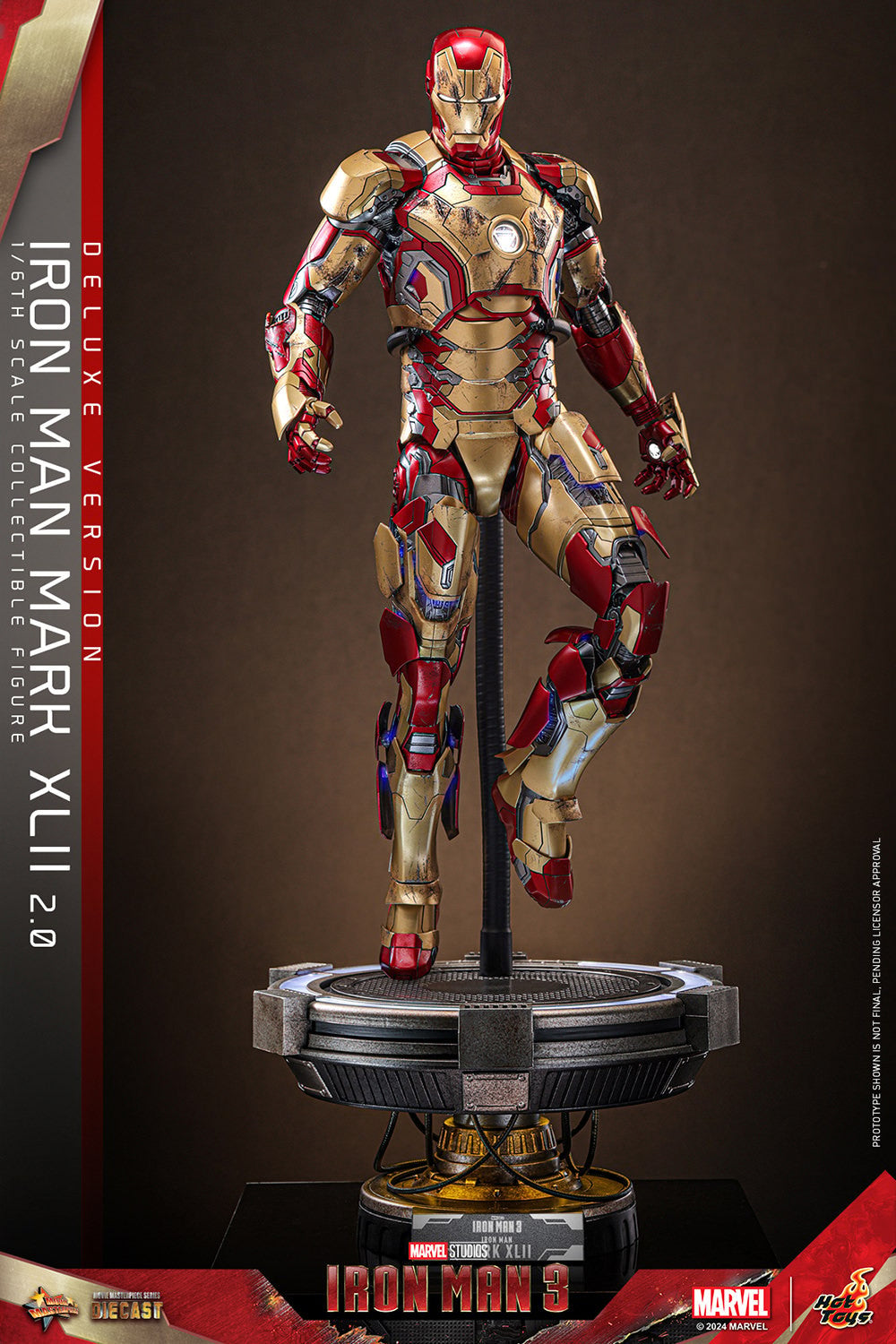 Iron Man Mark XLII (2.0) Marvel Sixth Scale Figure