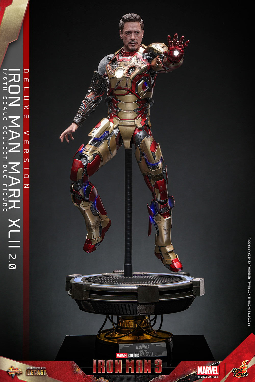 Iron Man Mark XLII (2.0) Marvel Sixth Scale Figure