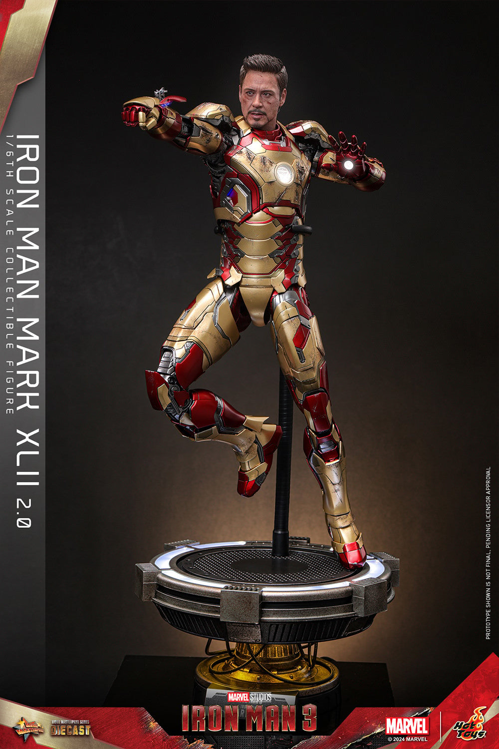 Iron Man Mark XLII (2.0) Marvel Sixth Scale Figure