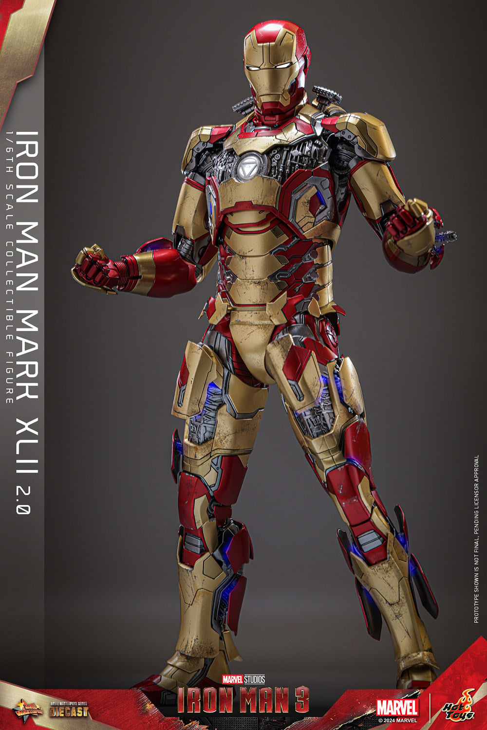 Iron Man Mark XLII (2.0) Marvel Sixth Scale Figure
