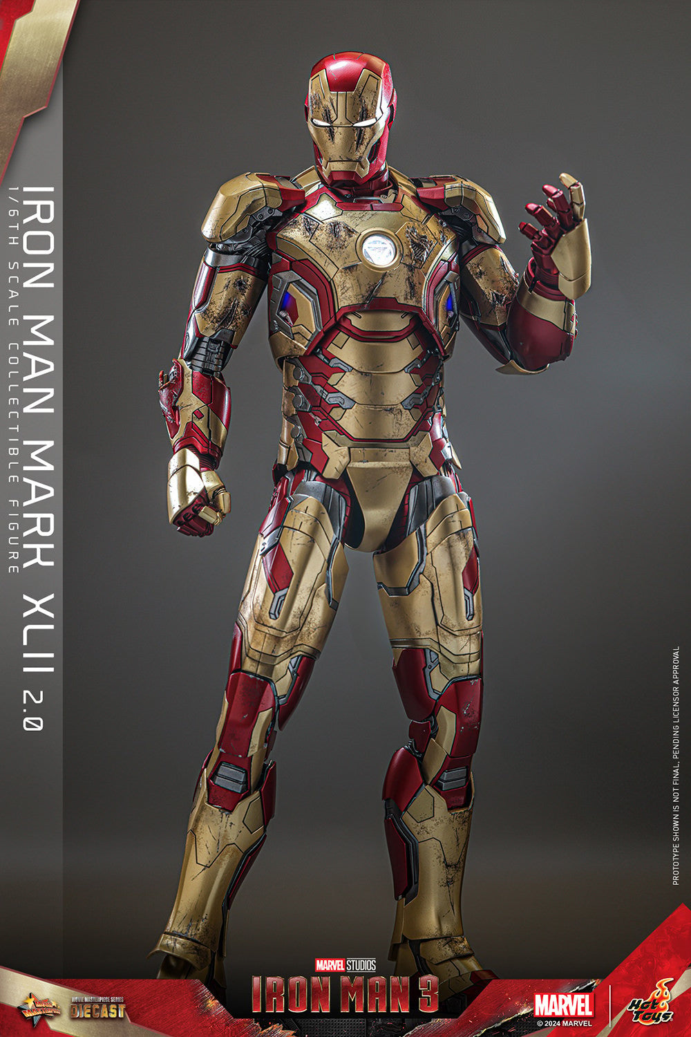 Iron Man Mark XLII (2.0) Marvel Sixth Scale Figure