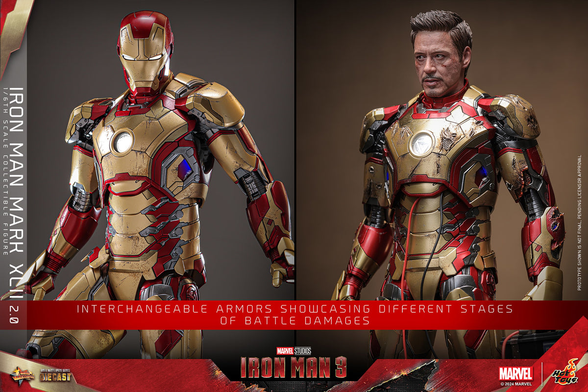 Iron Man Mark XLII (2.0) Marvel Sixth Scale Figure