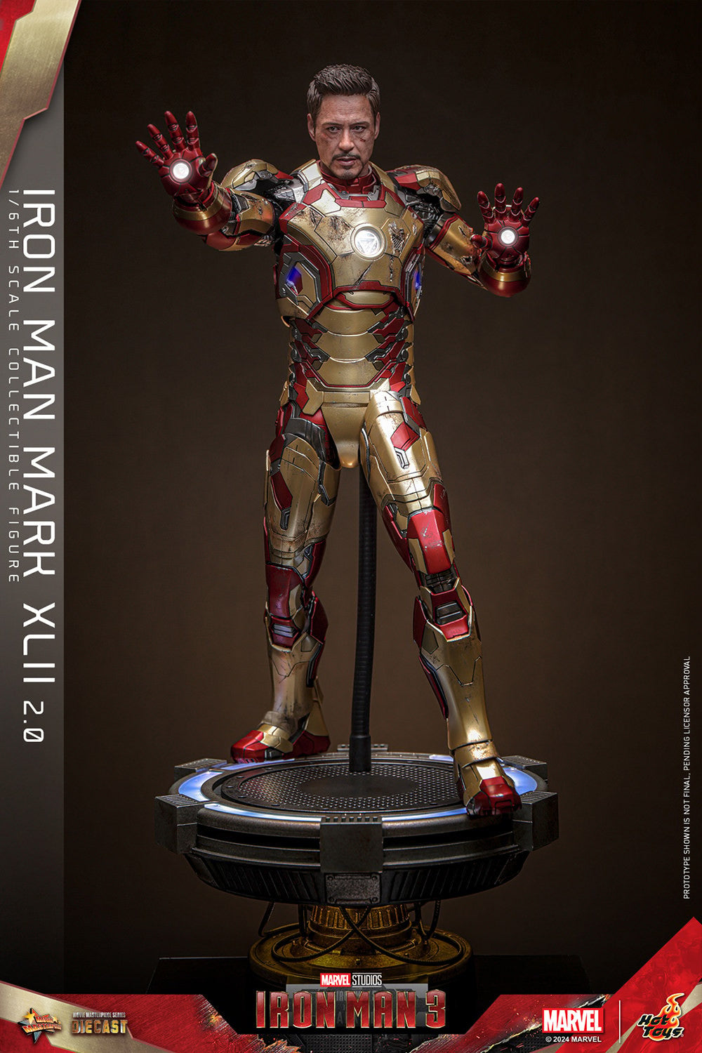 Iron Man Mark XLII (2.0) Marvel Sixth Scale Figure