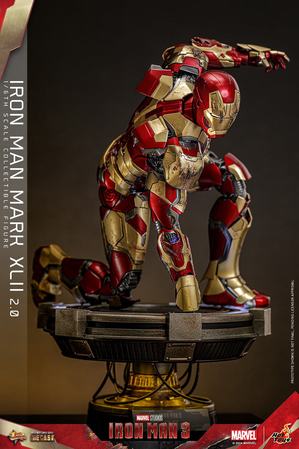 Iron Man Mark XLII (2.0) Marvel Sixth Scale Figure