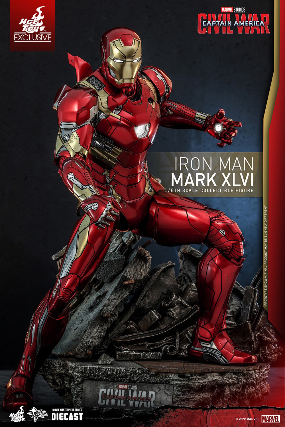 Iron Man Mark XLVI Marvel Sixth Scale Figure