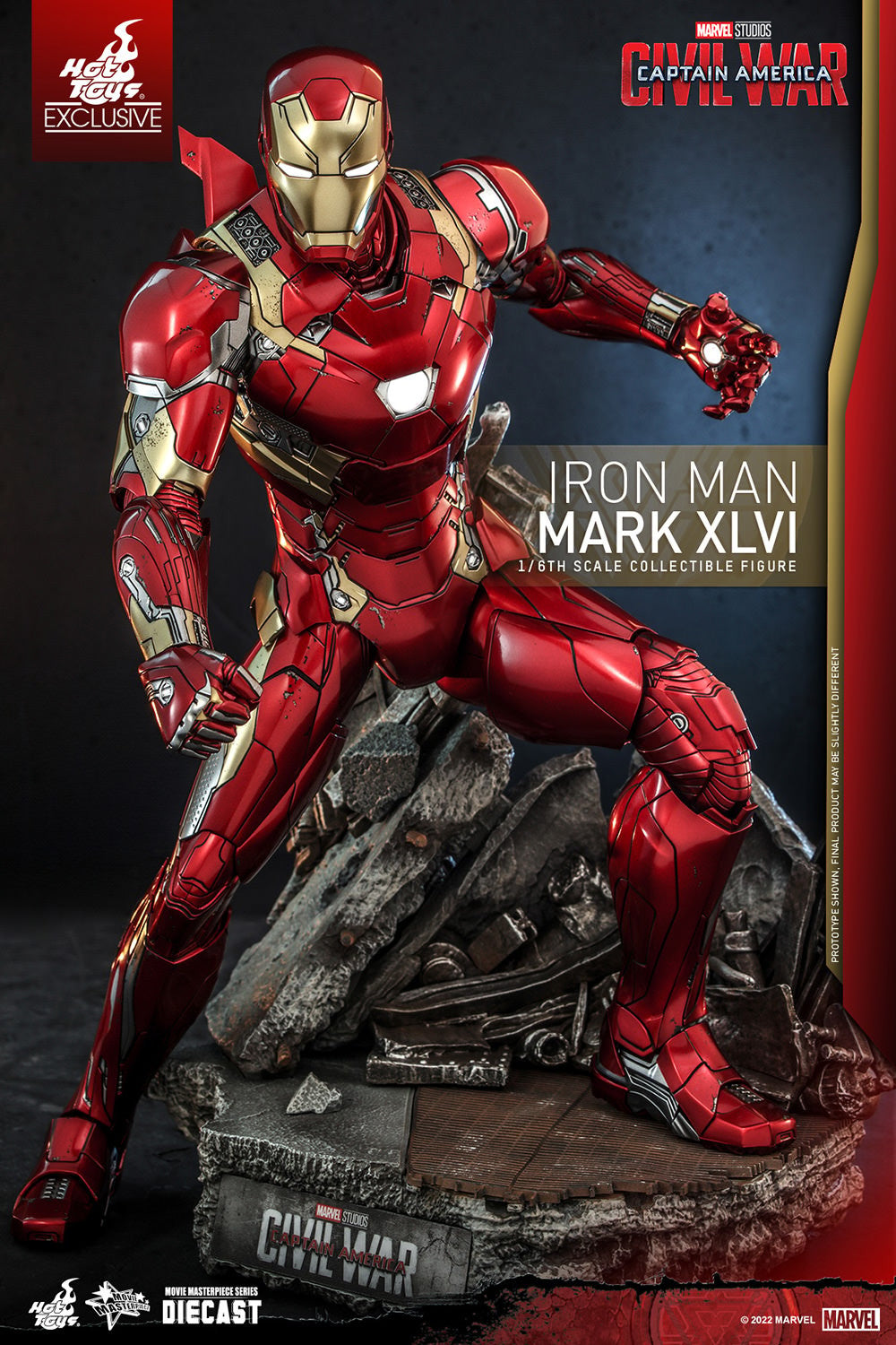 Iron Man Mark XLVI Marvel Sixth Scale Figure