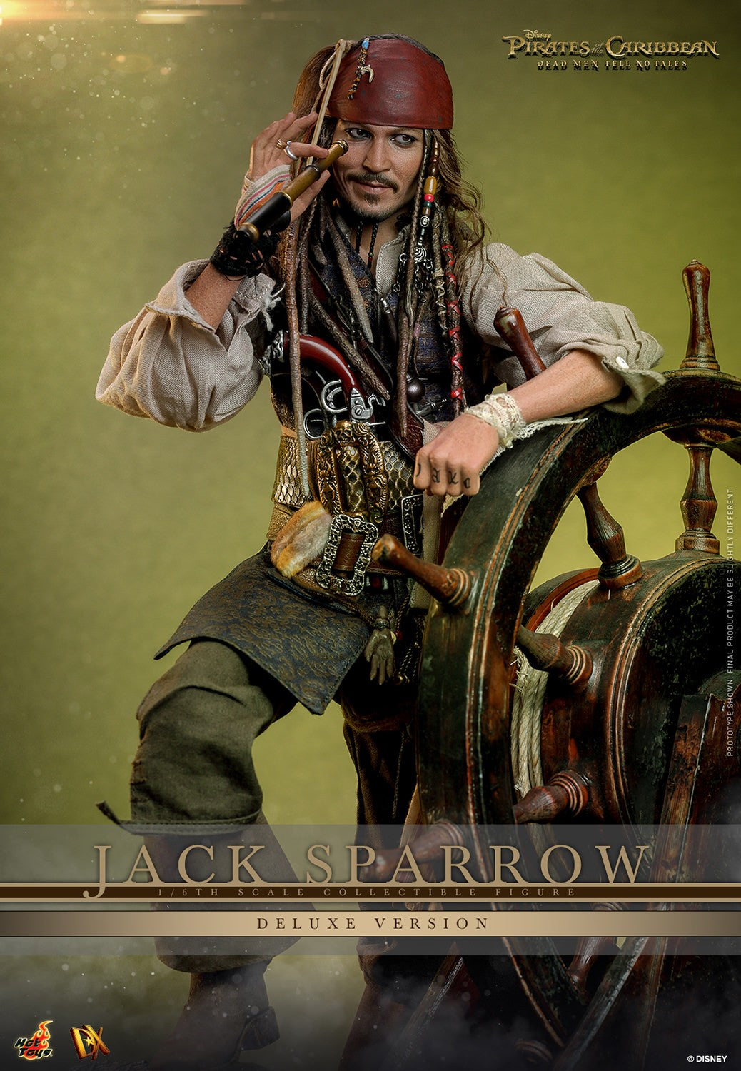 Jack Sparrow Disney Sixth Scale Figure