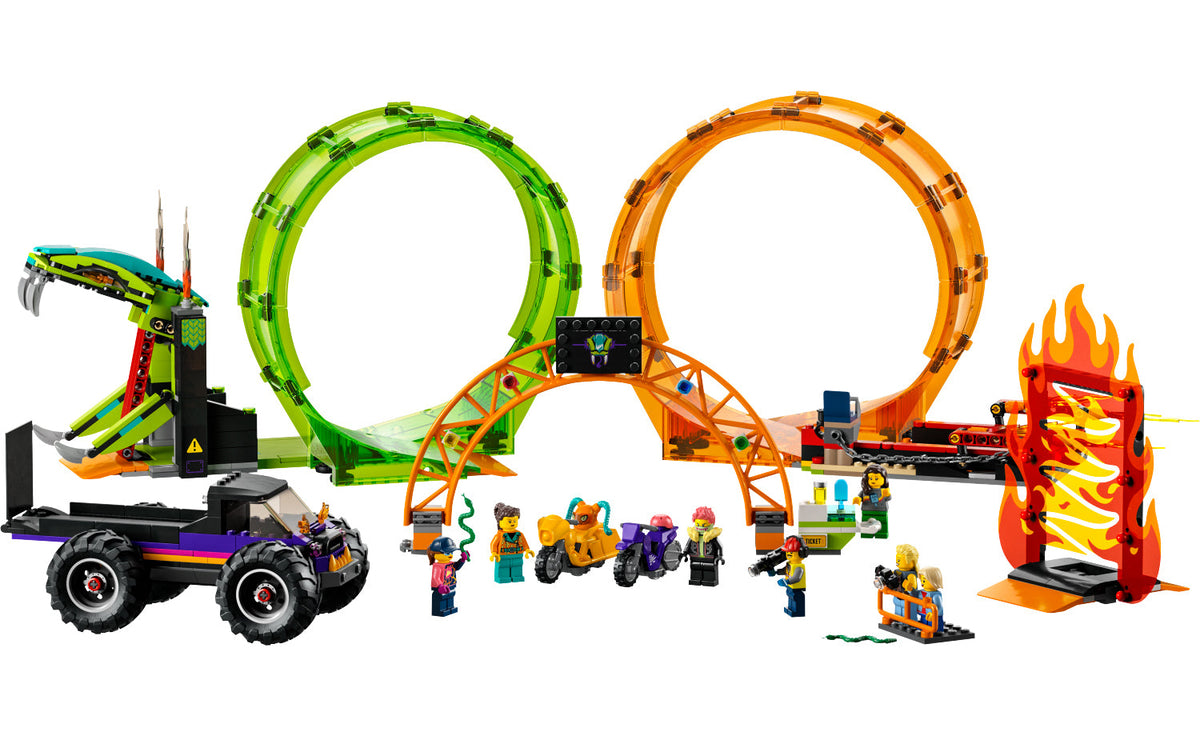 LEGO City Double Loop Stunt Arena Set 60339