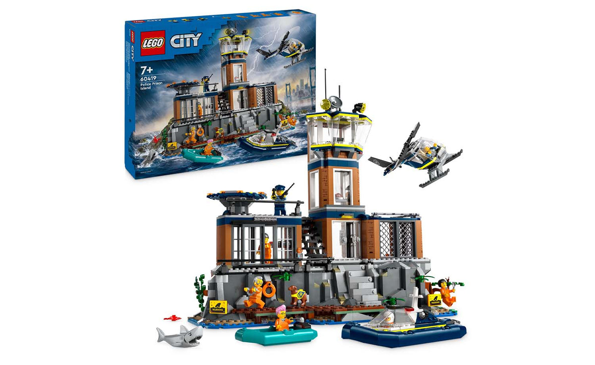 LEGO City Police Prison Island Set 60419