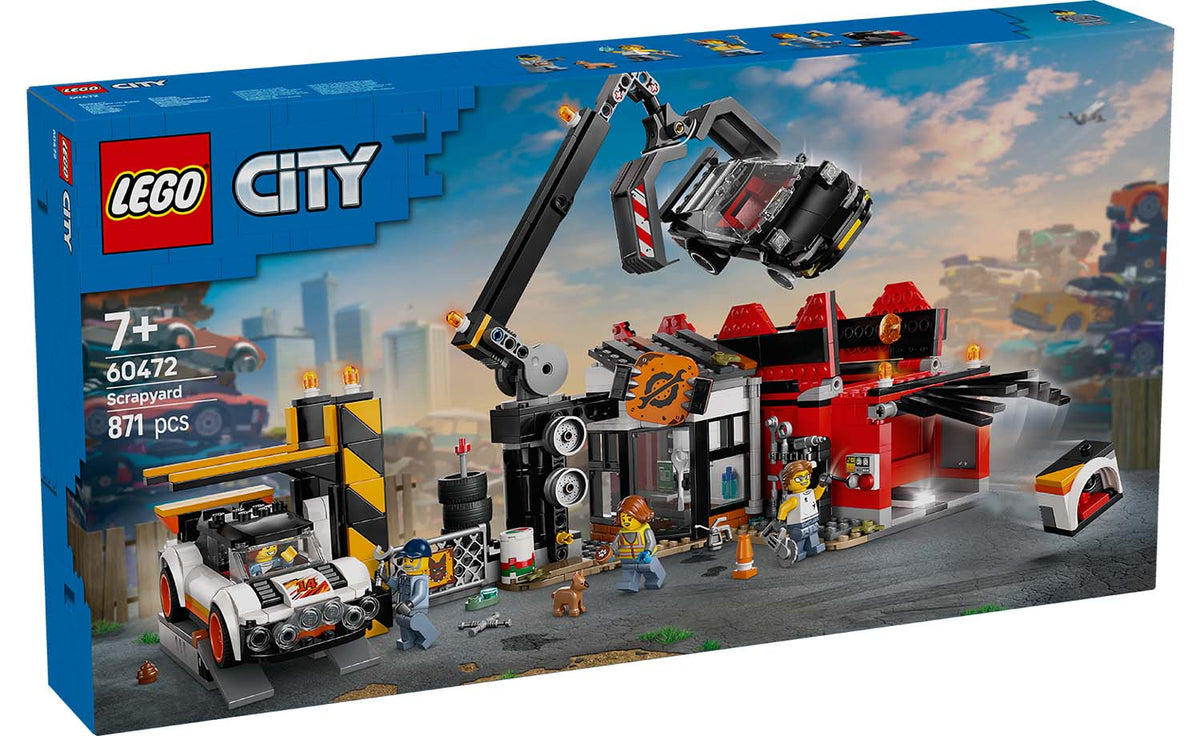 LEGO City Scrapyard with Cars Set 60472