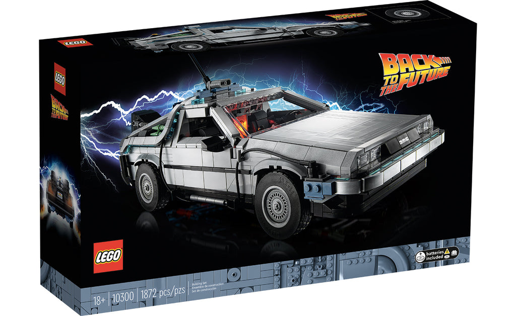 LEGO ICONS Back to the Future Time Machine Set 10300