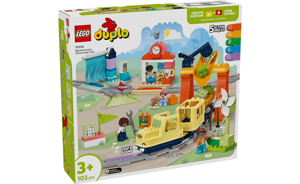 LEGO DUPLO Big Interactive Community Train Set 10428