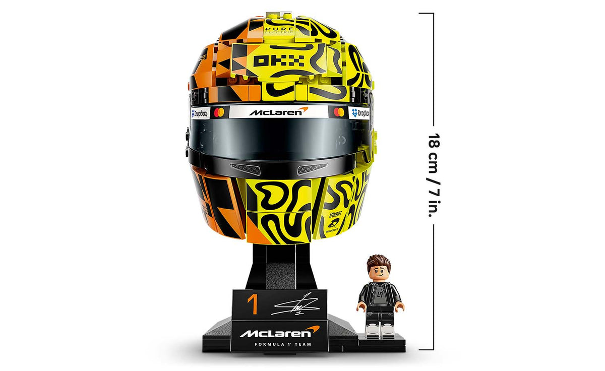 LEGO Editions McLaren Mastercard F1 Team Lando Norris Helmet Set 43023