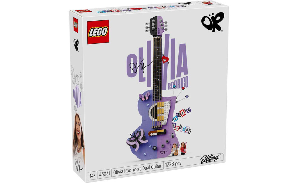 LEGO Editions Olivia Rodrigo's Dual Guitar Set 43031