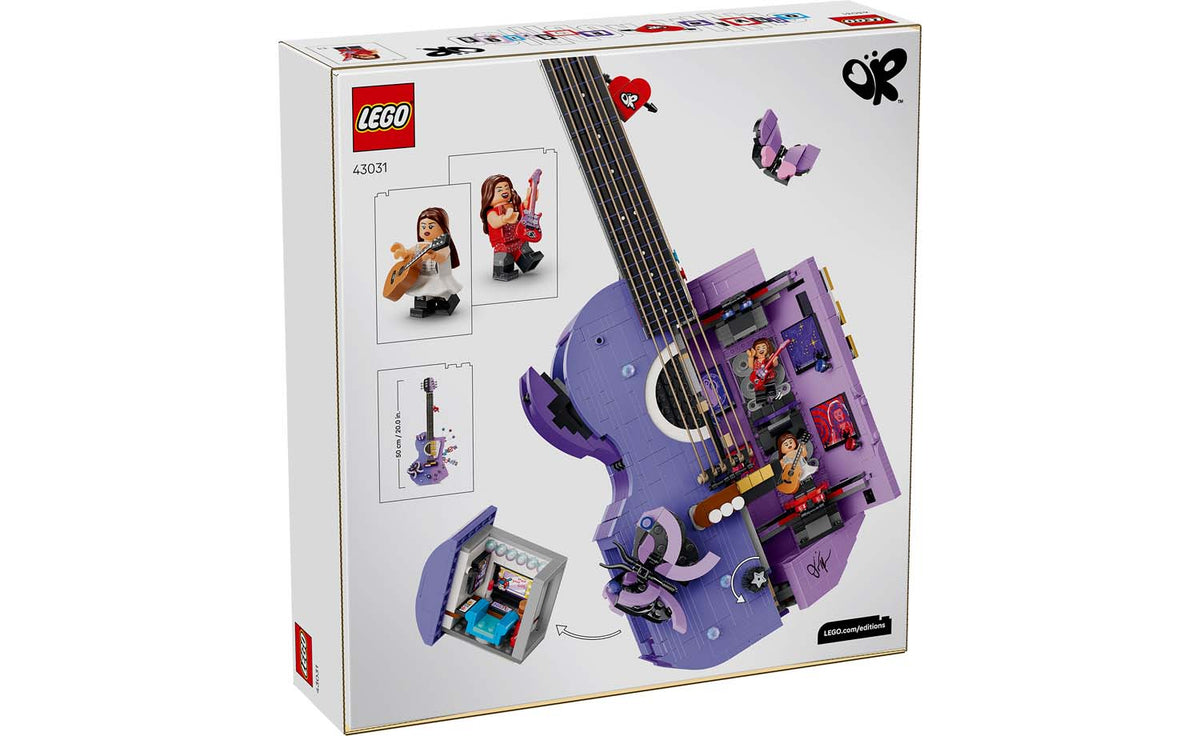 LEGO Editions Olivia Rodrigo's Dual Guitar Set 43031