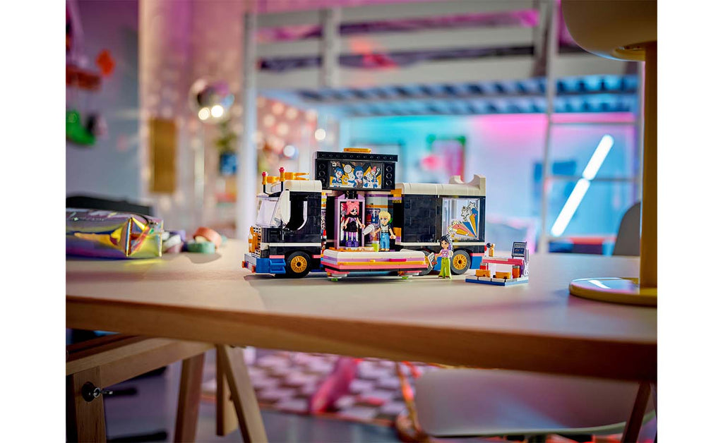 LEGO Friends Pop Star Music Tour Bus Set 42619