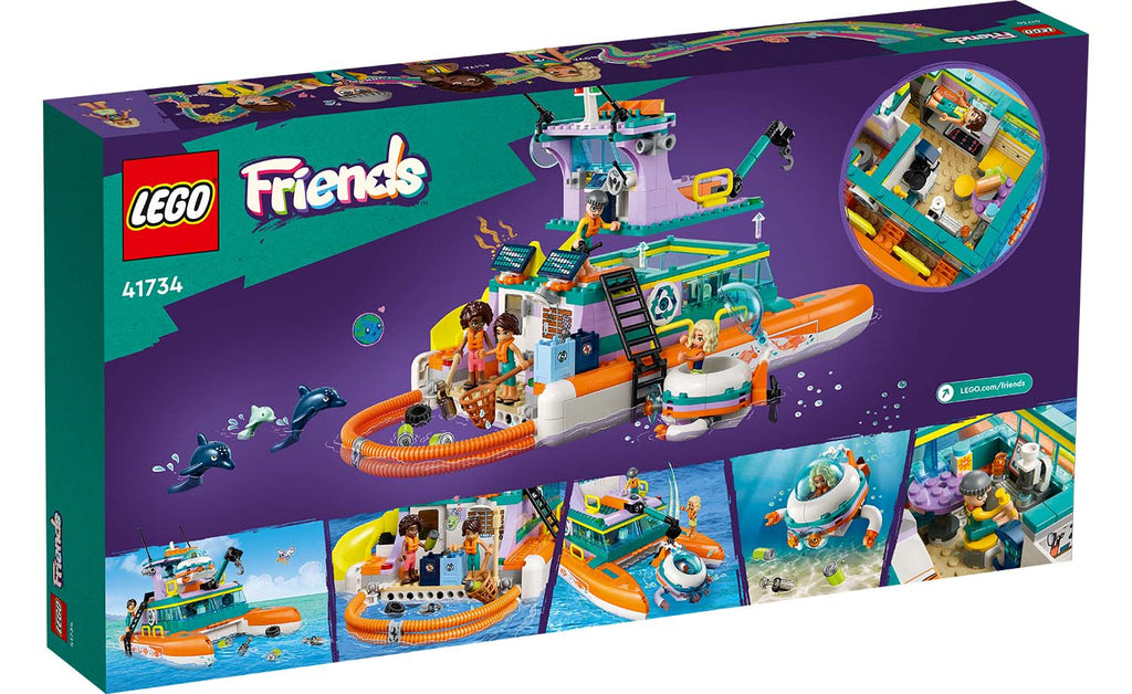 LEGO Friends Sea Rescue Boat Set 41734
