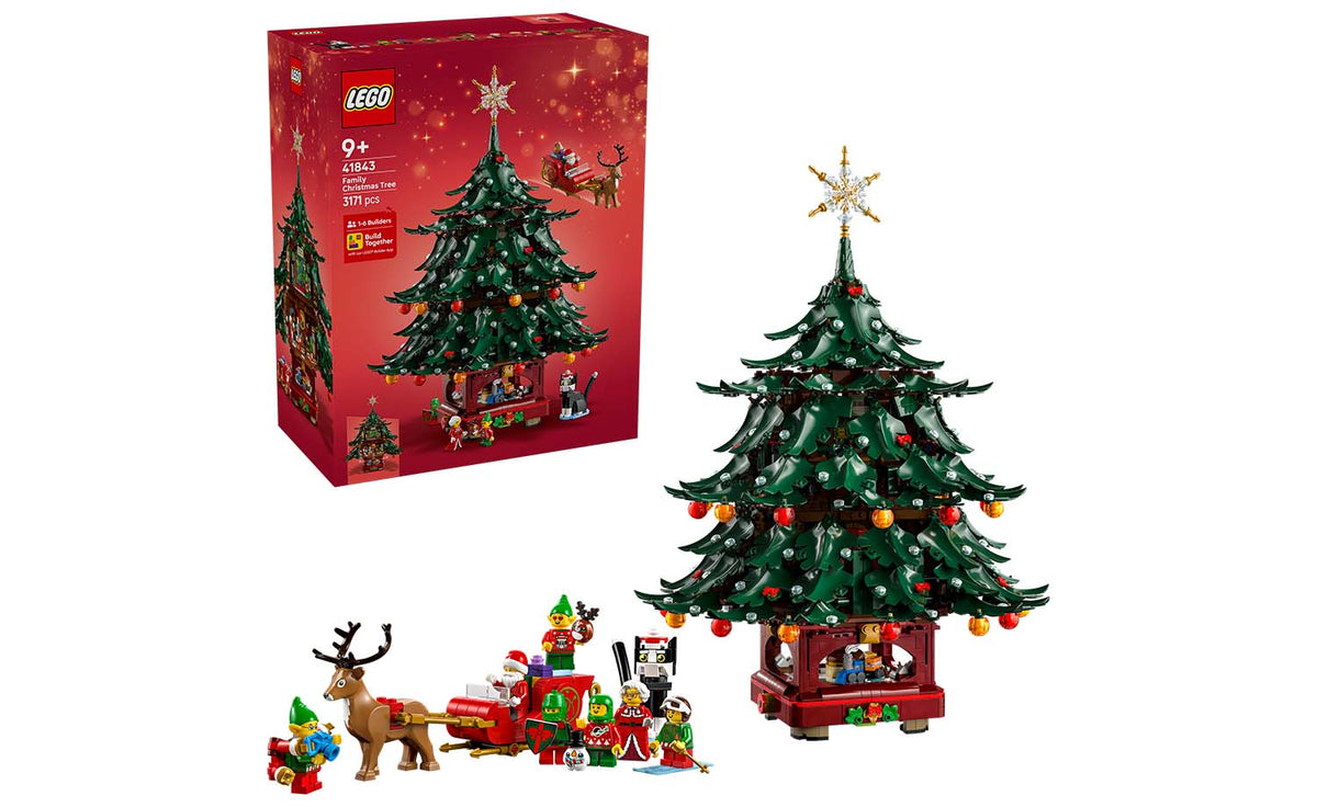LEGO Iconic Family Christmas Tree Decoration Set 41843