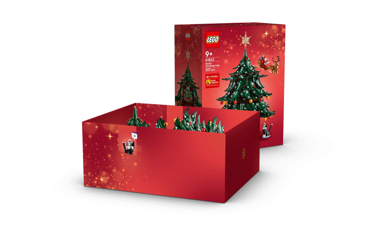 LEGO Iconic Family Christmas Tree Decoration Set 41843