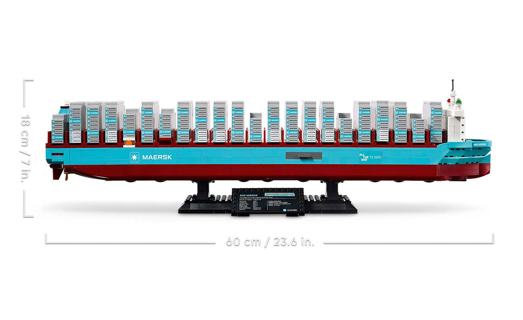 LEGO Iconic Maersk Dual-Fuel Container Vessel Set 40955