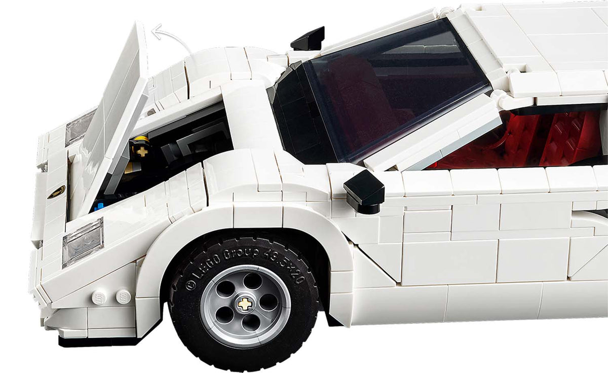 LEGO ICONS Lamborghini Countach 5000 Quattrovalvole Set 10337