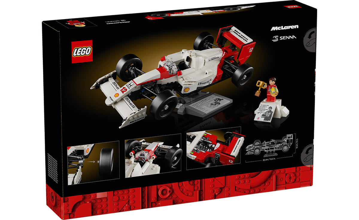LEGO ICONS McLaren MP4/4 & Ayrton Senna Set 10330