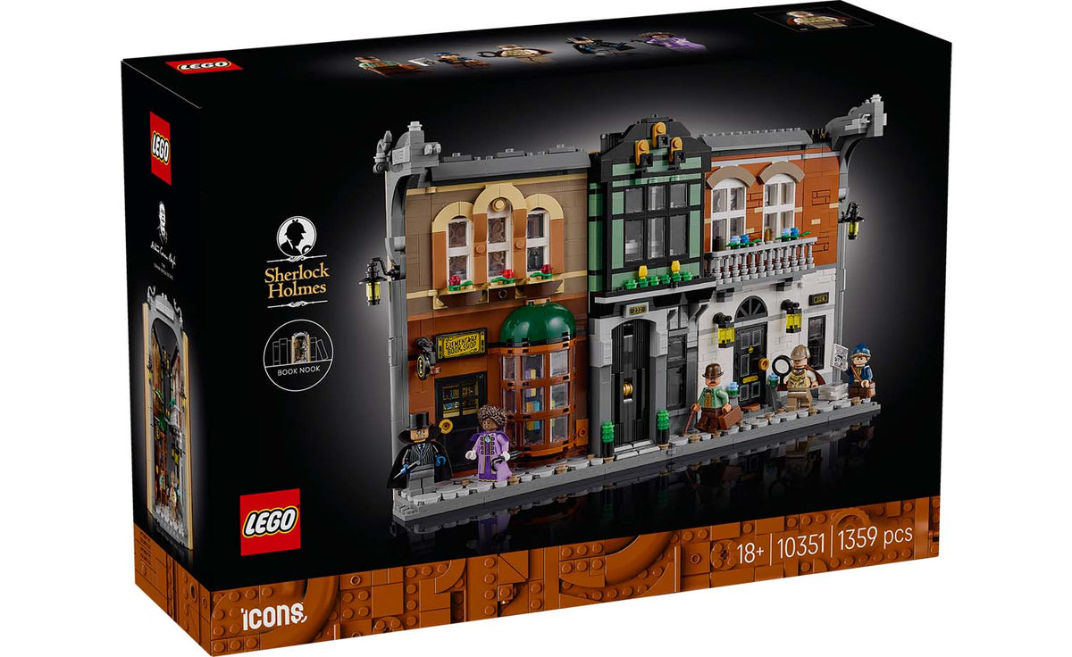 LEGO ICONS Sherlock Holmes: Book Nook Set 10351