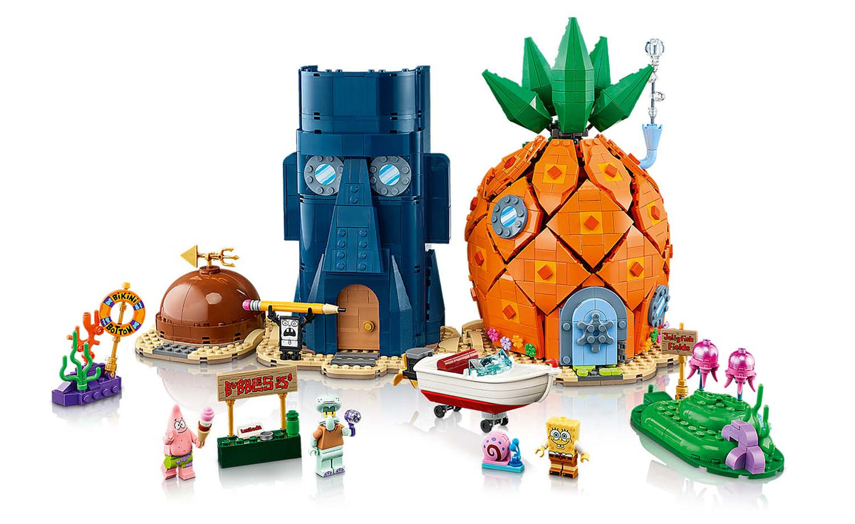 LEGO ICONS SpongeBob SquarePants: Bikini Bottom Set 11386