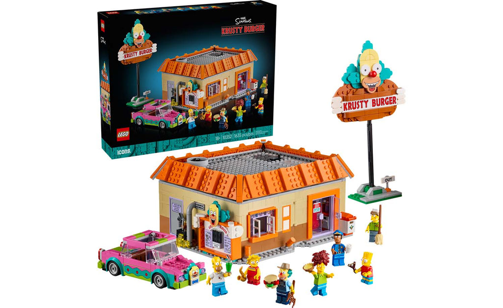 LEGO ICONS The Simpsons: Krusty Burger Set 10352