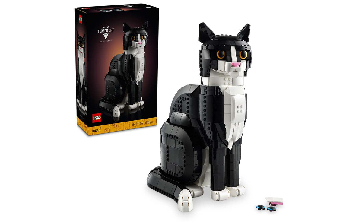 LEGO Ideas Tuxedo Cat Set 21349