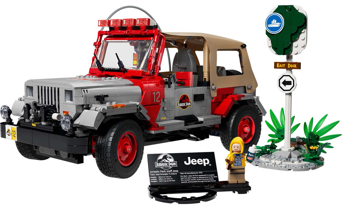 LEGO Jurassic World Jurassic Park Jeep Wrangler Set 77984