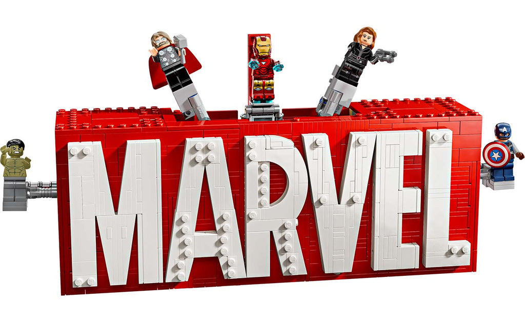 LEGO MARVEL Logo & Minifigures Set 76313
