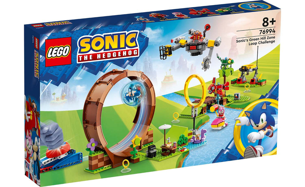 LEGO Sonic the Hedgehog Sonic's Green Hill Zone Loop Challenge Set 76994