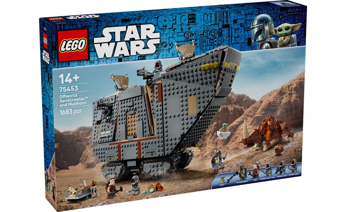 LEGO Star Wars Offworld Sandcrawler and Mudhorn Set 75453