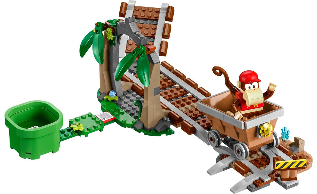 LEGO Super Mario Diddy Kong's Mine Cart Ride Expansion Set 71425