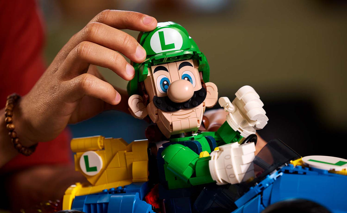 LEGO Super Mario Mario Kart – Luigi & Mach 8 Set 72050