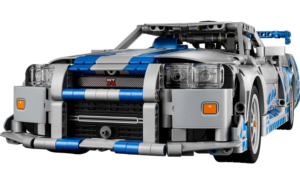 LEGO Technic 2 Fast 2 Furious Nissan Skyline GT-R (R34) Car Set 42210