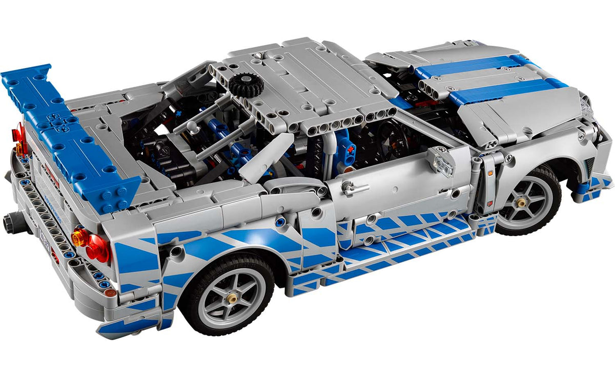 LEGO Technic 2 Fast 2 Furious Nissan Skyline GT-R (R34) Car Set 42210