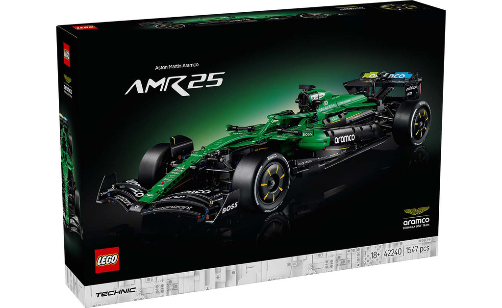 LEGO Technic Aston Martin Aramco AMR25 F1 Car Set 42240