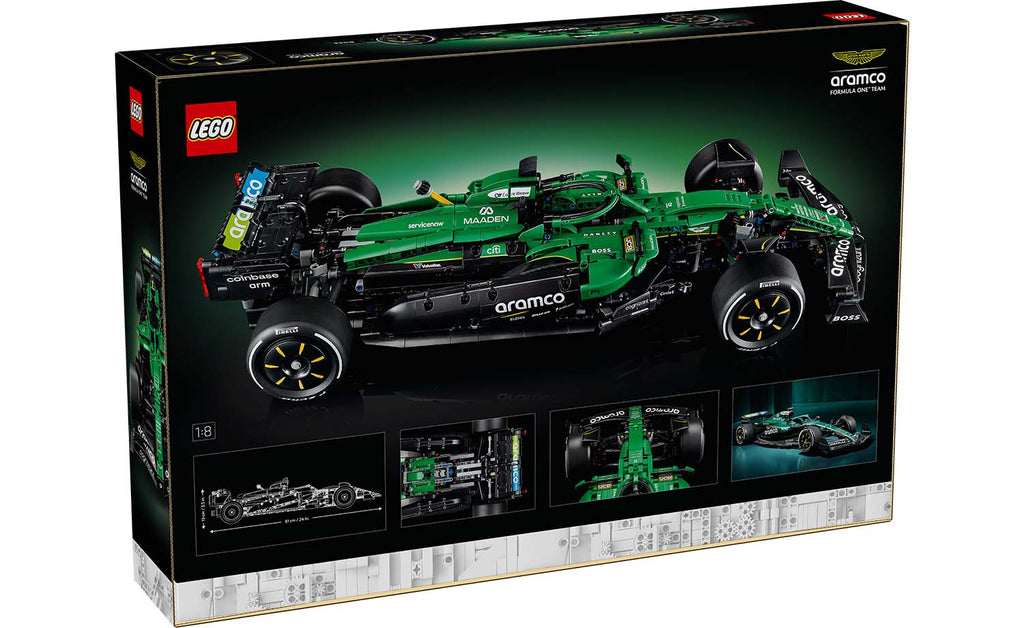 LEGO Technic Aston Martin Aramco AMR25 F1 Car Set 42240