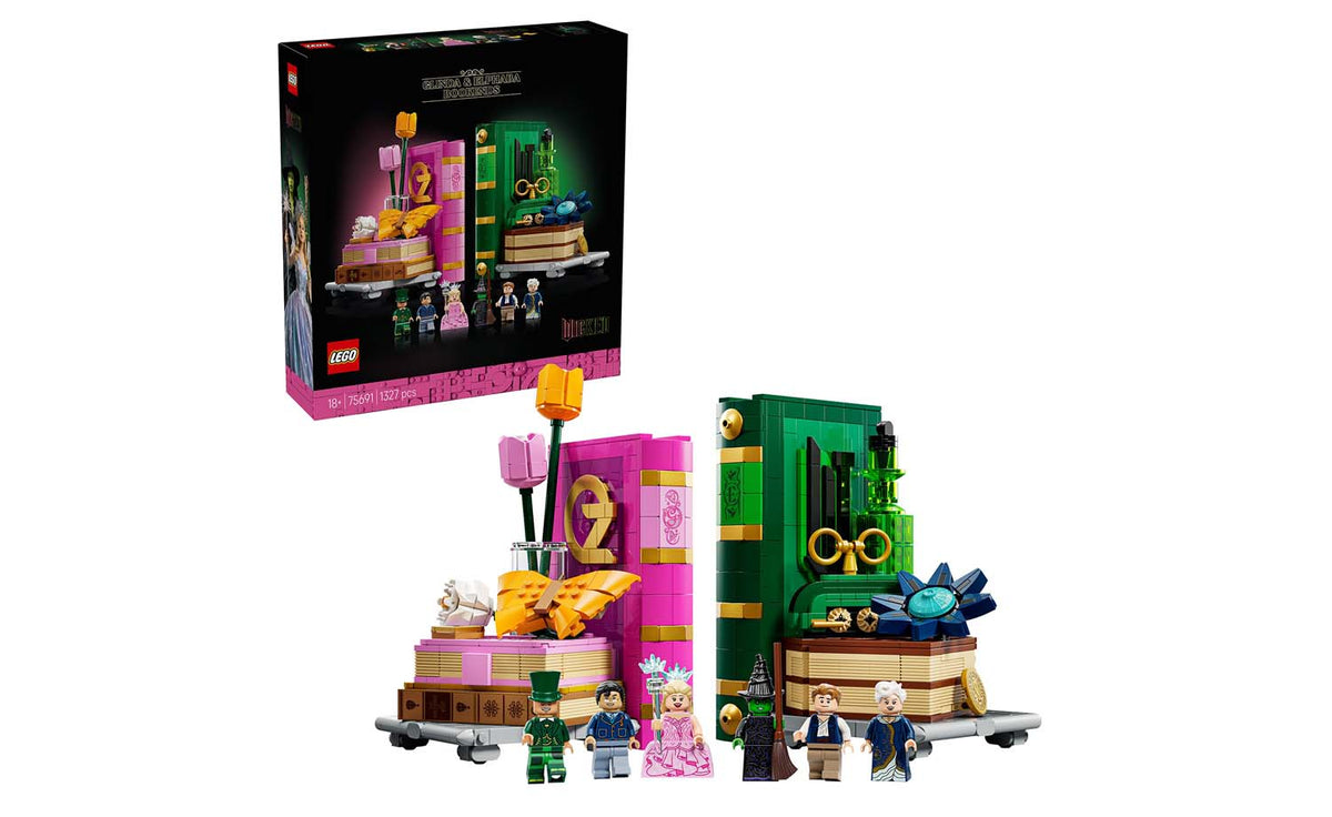 LEGO Wicked Glinda & Elphaba Bookends Set 75691