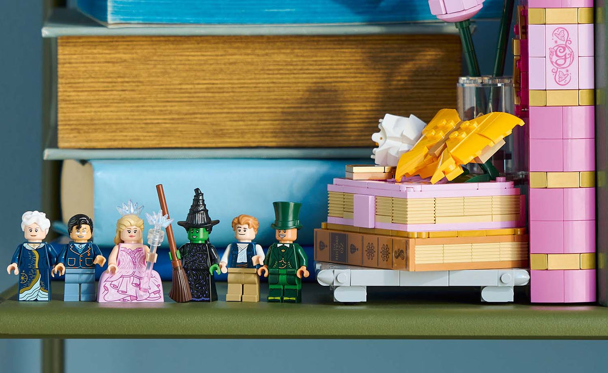 LEGO Wicked Glinda & Elphaba Bookends Set 75691