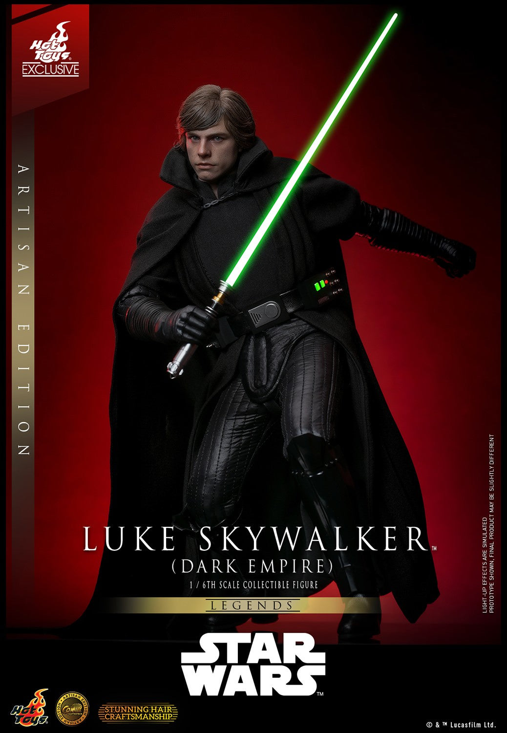 Luke Skywalker (Dark Empire) Star Wars Sixth Scale Figure