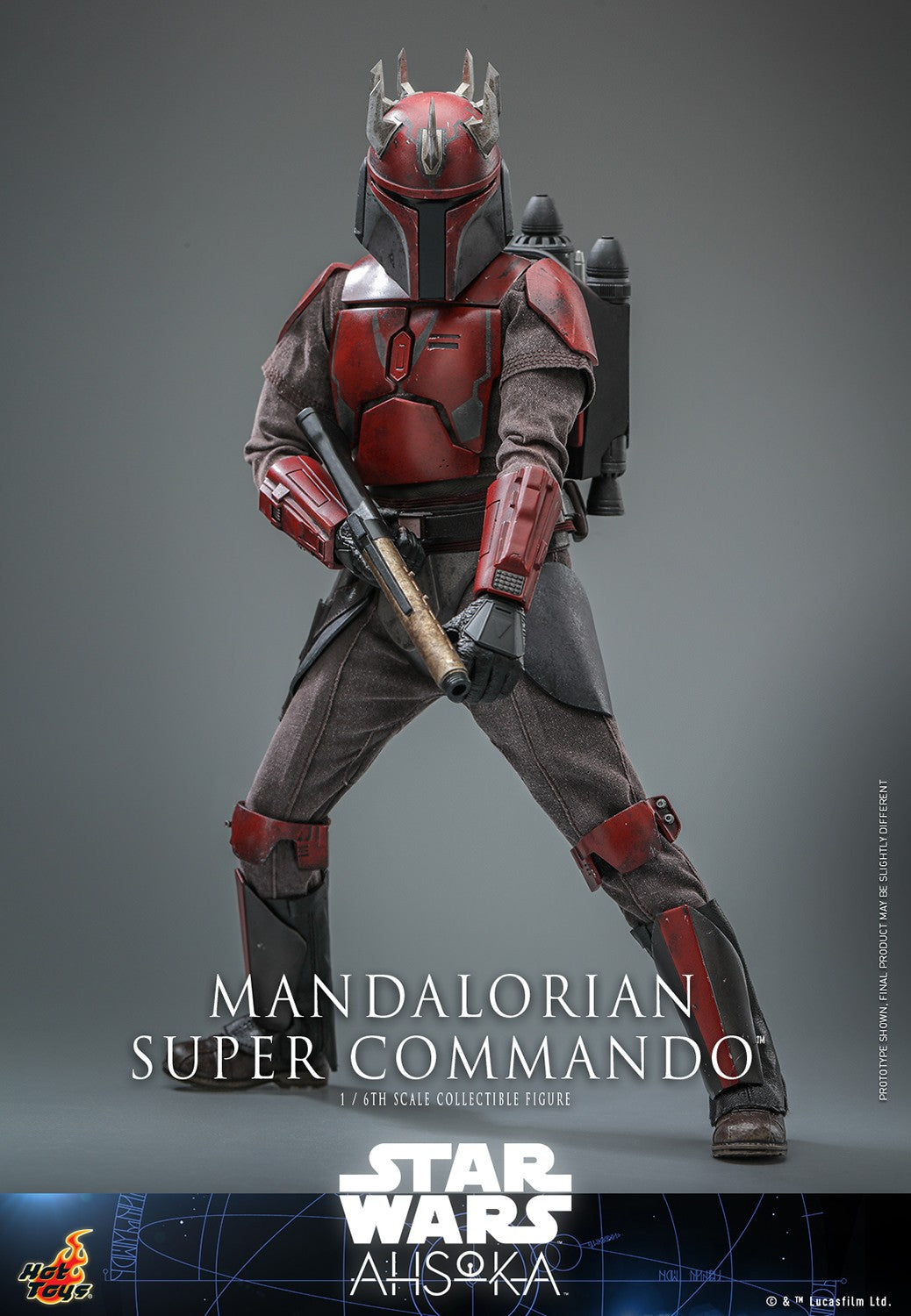 Mandalorian Super Commando Captain Star Wars Sixth Scale Figure