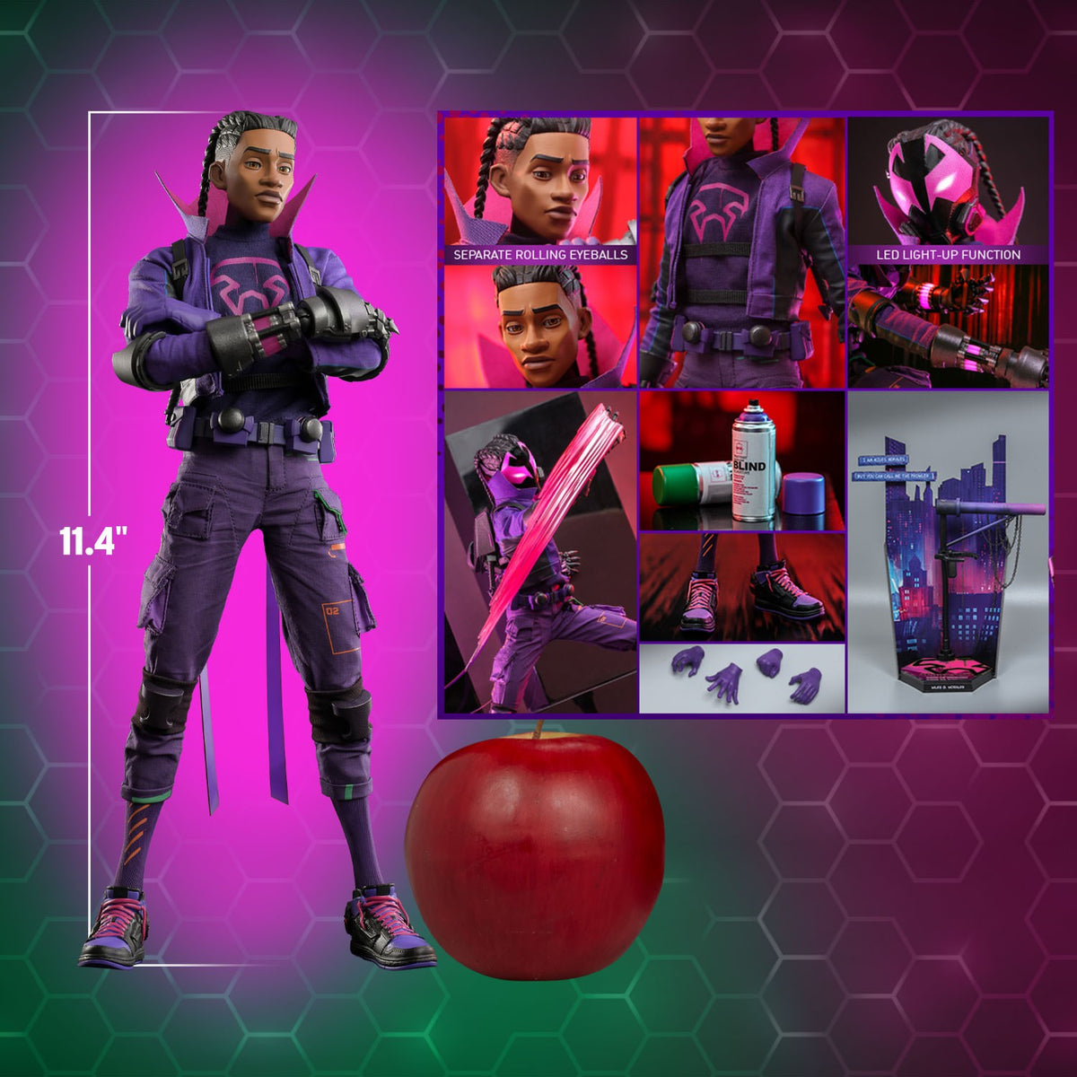 Miles G. Morales Marvel Sixth Scale Figure