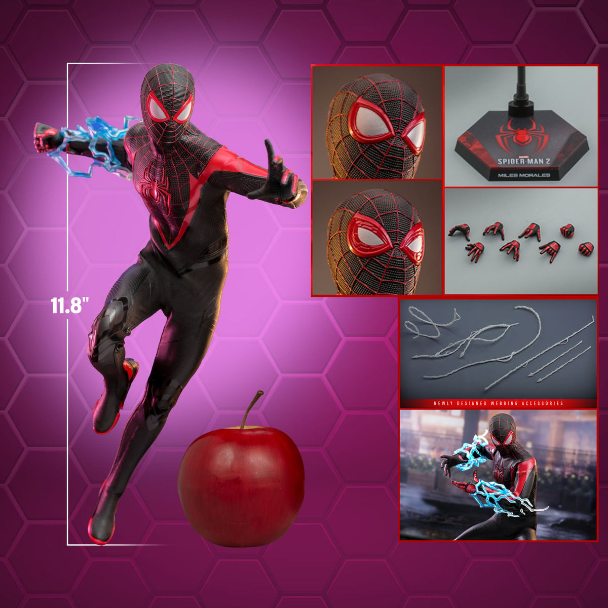 Miles Morales (Upgraded Suit) Marvel Sixth Scale Figure
