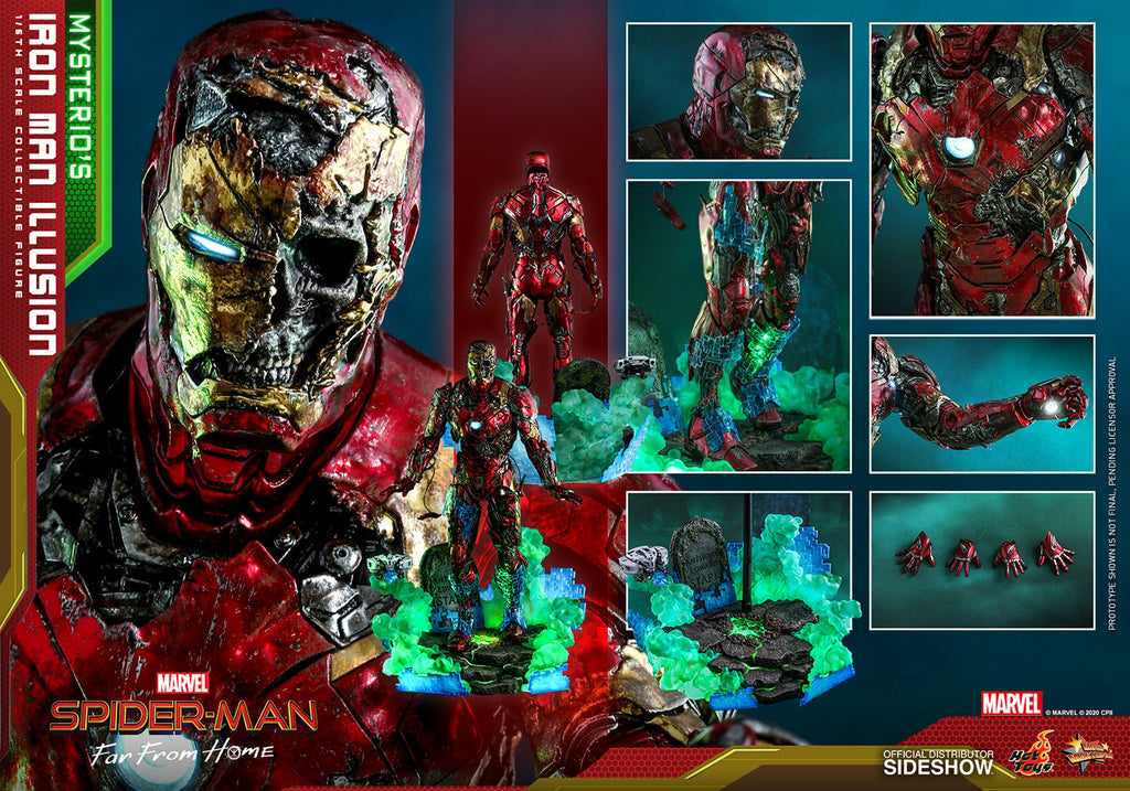 Mysterio's Iron Man Illusion Marvel Sixth Scale Figure