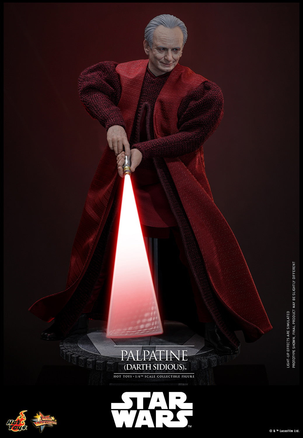 Palpatine (Darth Sidious) Star Wars Sixth Scale Figure