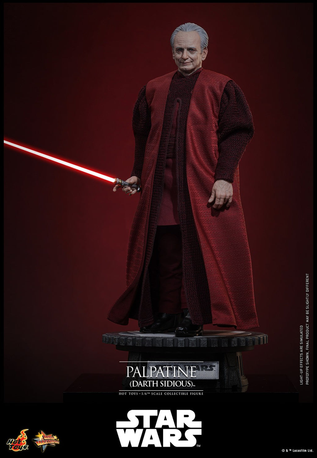 Palpatine (Darth Sidious) Star Wars Sixth Scale Figure