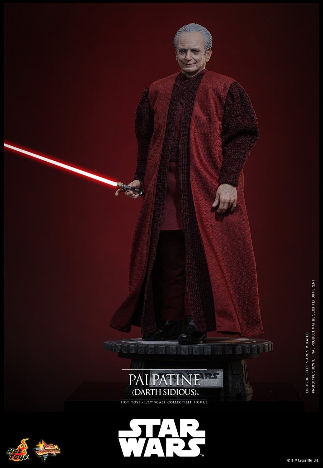 Palpatine (Darth Sidious) Star Wars Sixth Scale Figure